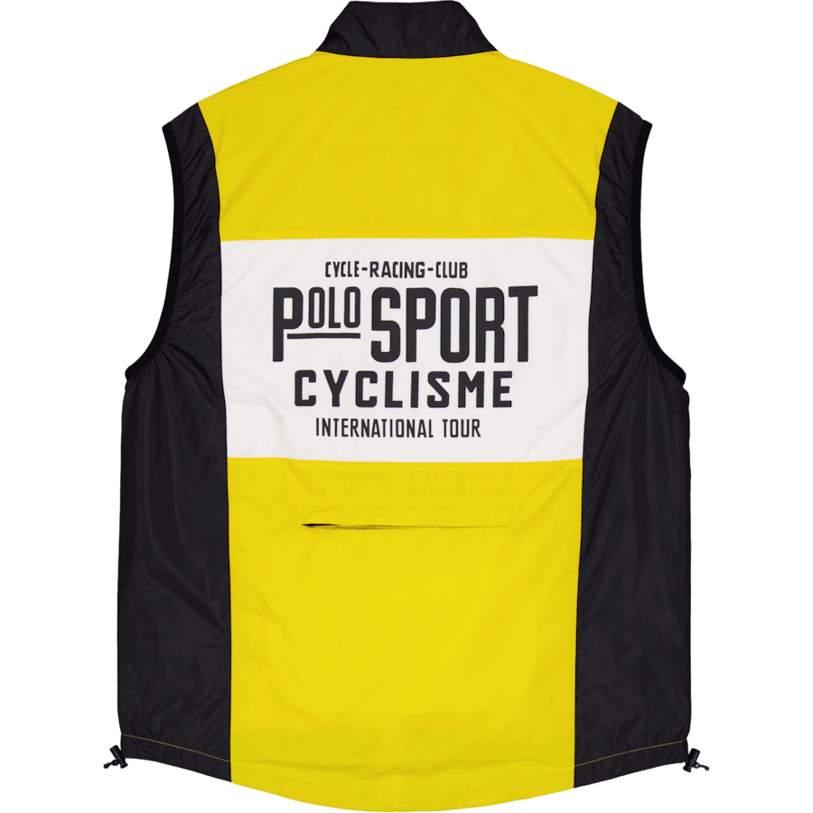 Polo Sport Water-Resistant Vest Canary Yllw/Whte/Polo Blck
