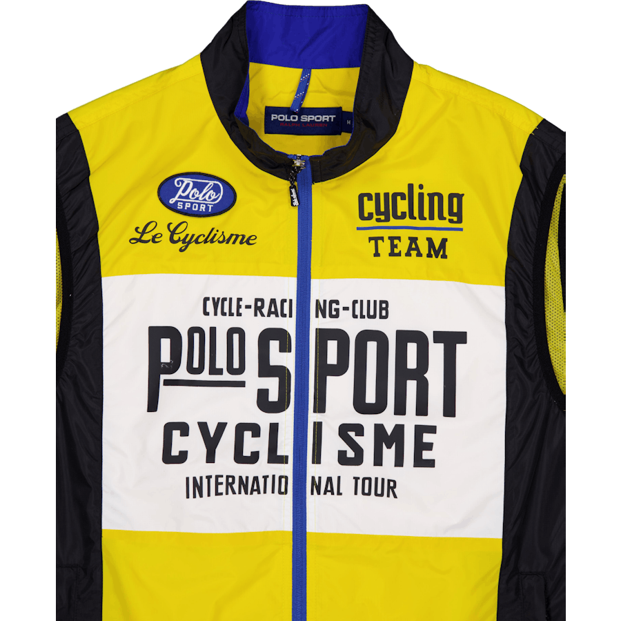 Polo Sport Water-Resistant Vest Canary Yllw/Whte/Polo Blck