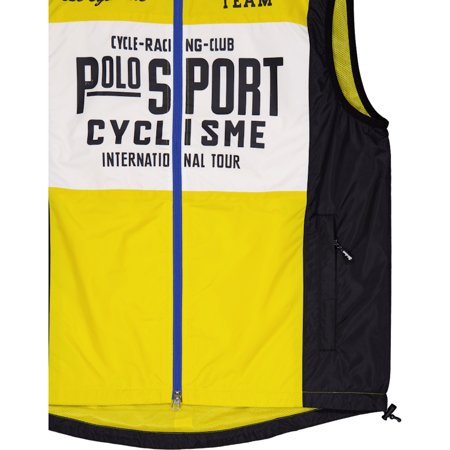 Polo Sport Water-Resistant Vest Canary Yllw/Whte/Polo Blck