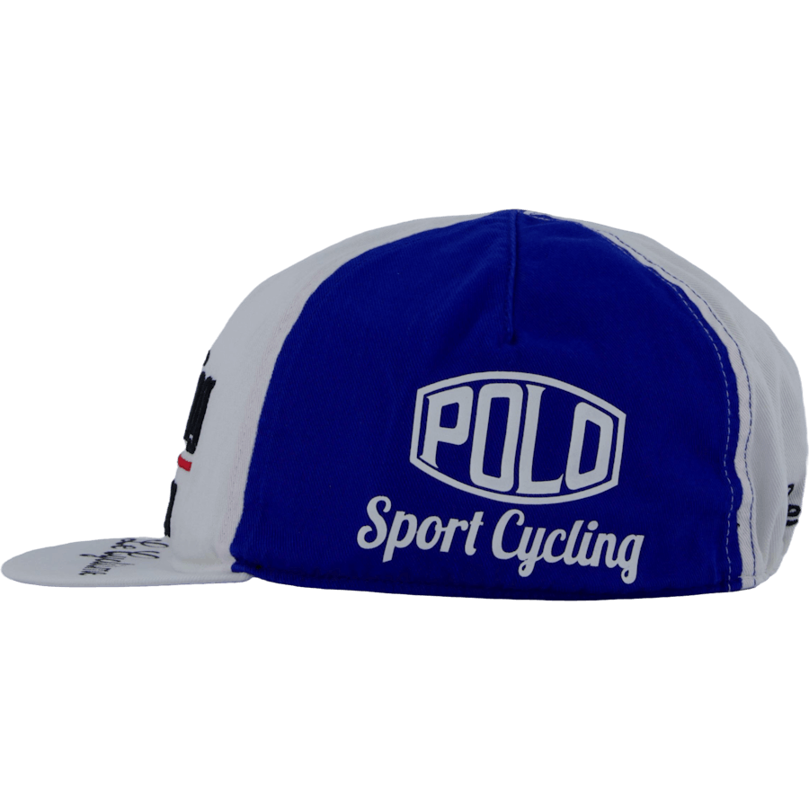 Polo Sport Twill Radfahren Kappe Erbe Blau/Weiß Multi