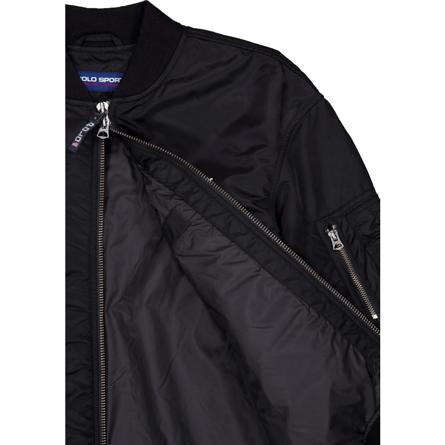 Nylon-Twill-Polo Sport Ma1 Polo Schwarz