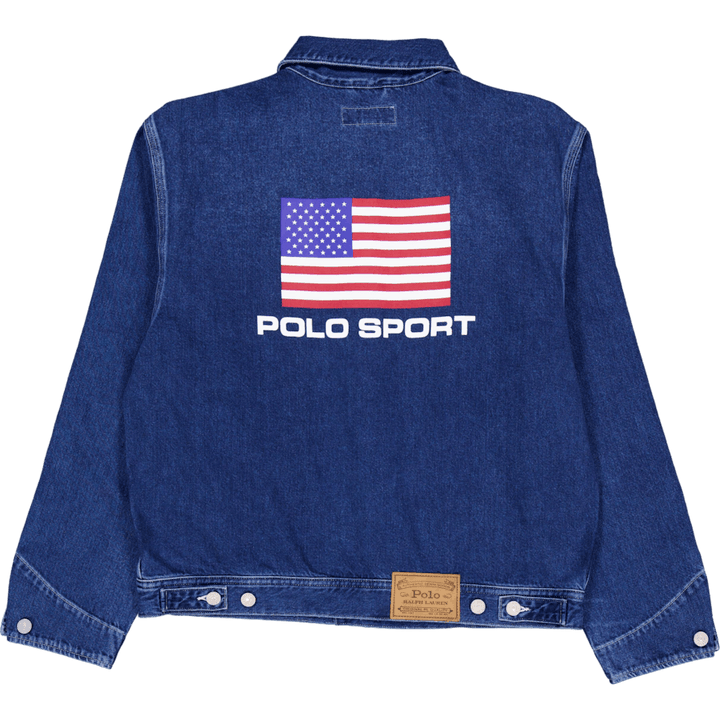 3x1 Starre Denim-Polo-Latzhose Edgemere