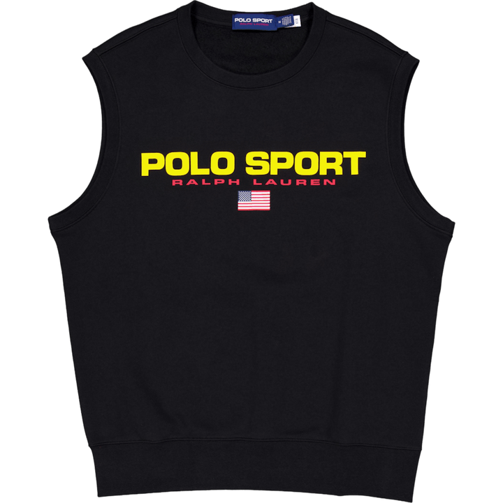 Polo Sport Tank Polo in pile nero
