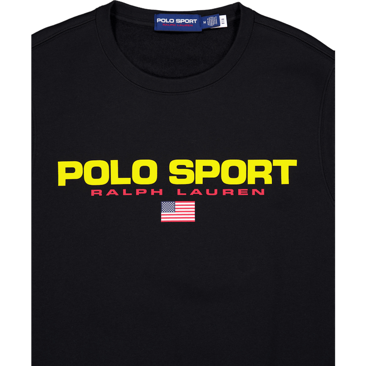 Polo Sport Tank Polo in pile nero