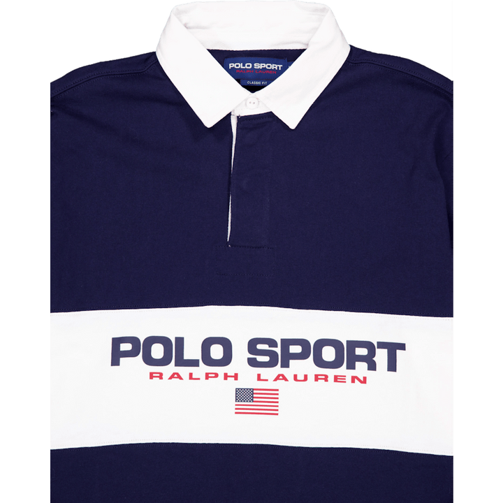 10/1 Jersey-lsl-rug Cruise Navy/white