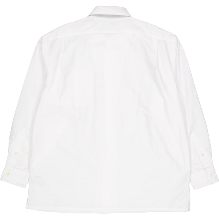 Camicia da campeggio Big Fit Polo Sport Oxford Bianco