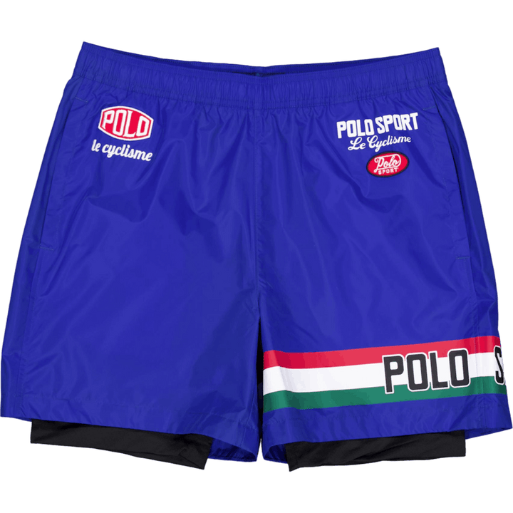5-Zoll-Polo Sport gefüttert kurz Heritage blau