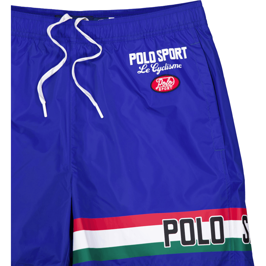 5-Zoll-Polo Sport gefüttert kurz Heritage blau