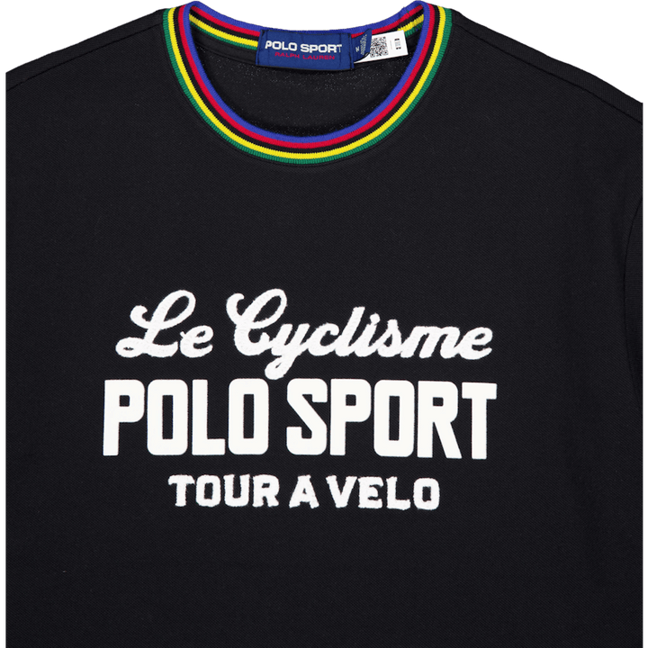 Polo 20/1 Basic Mesh-ssl-tsh Negro