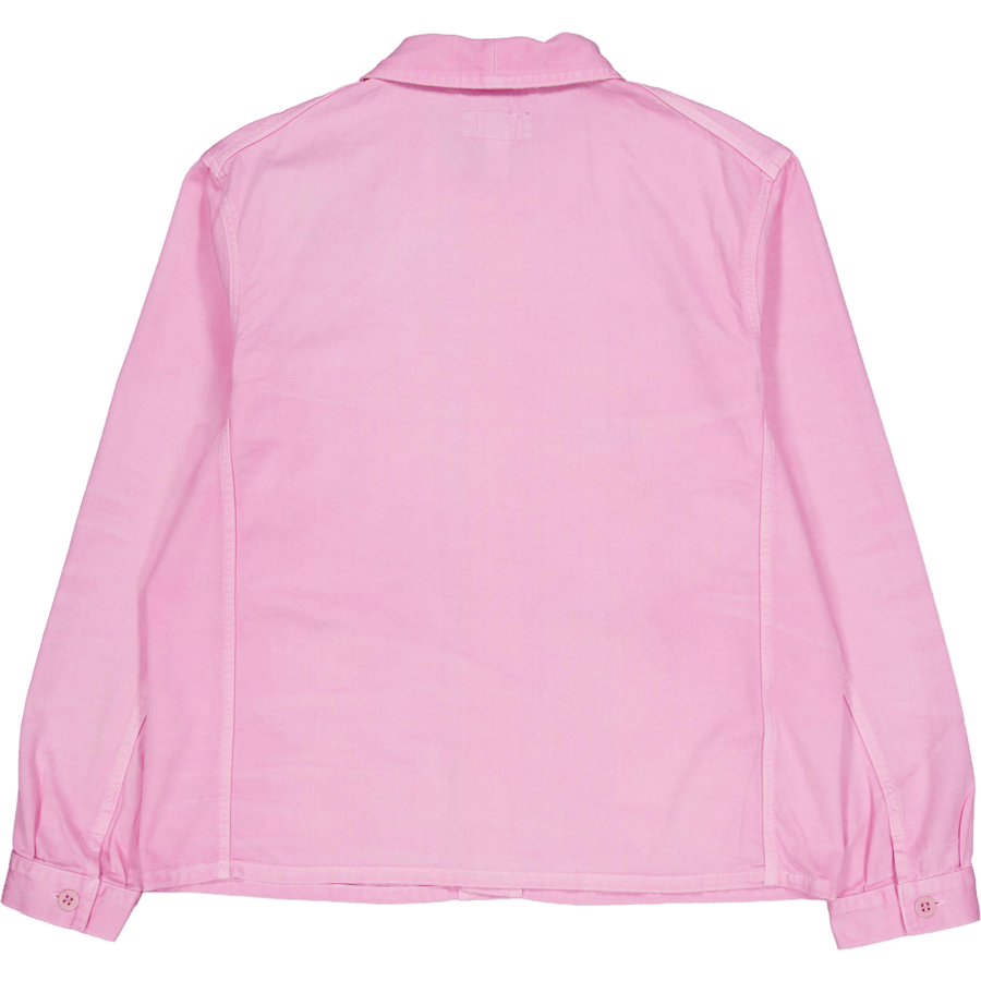 Rustikales Twill-unl-fjk Karmelrosa