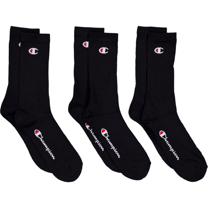 3pk Crew Socks Nbk/nbk/nbk-ns
