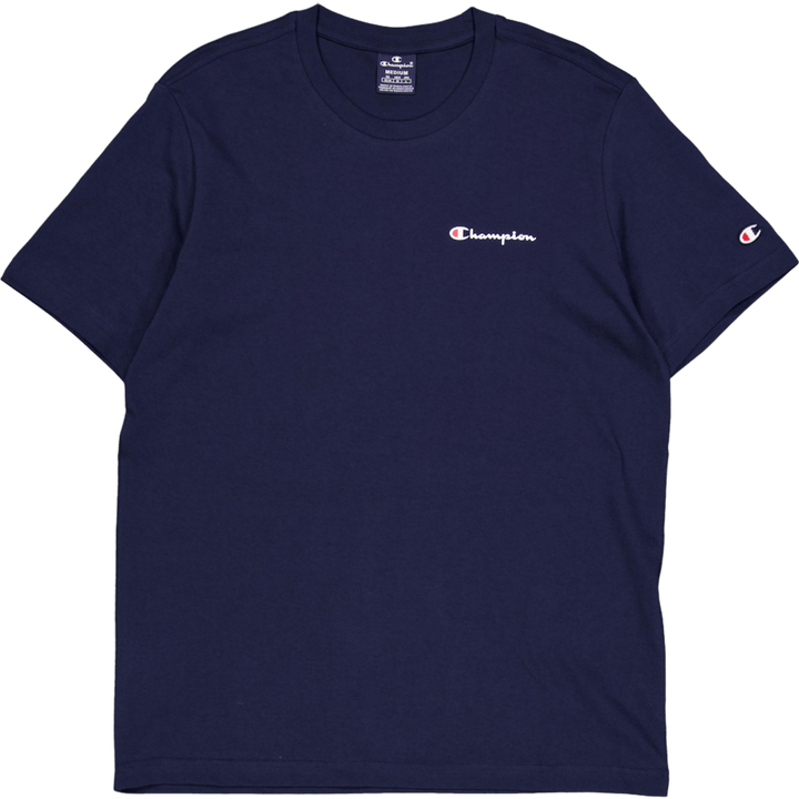 T-shirt med rund halsringning Nny