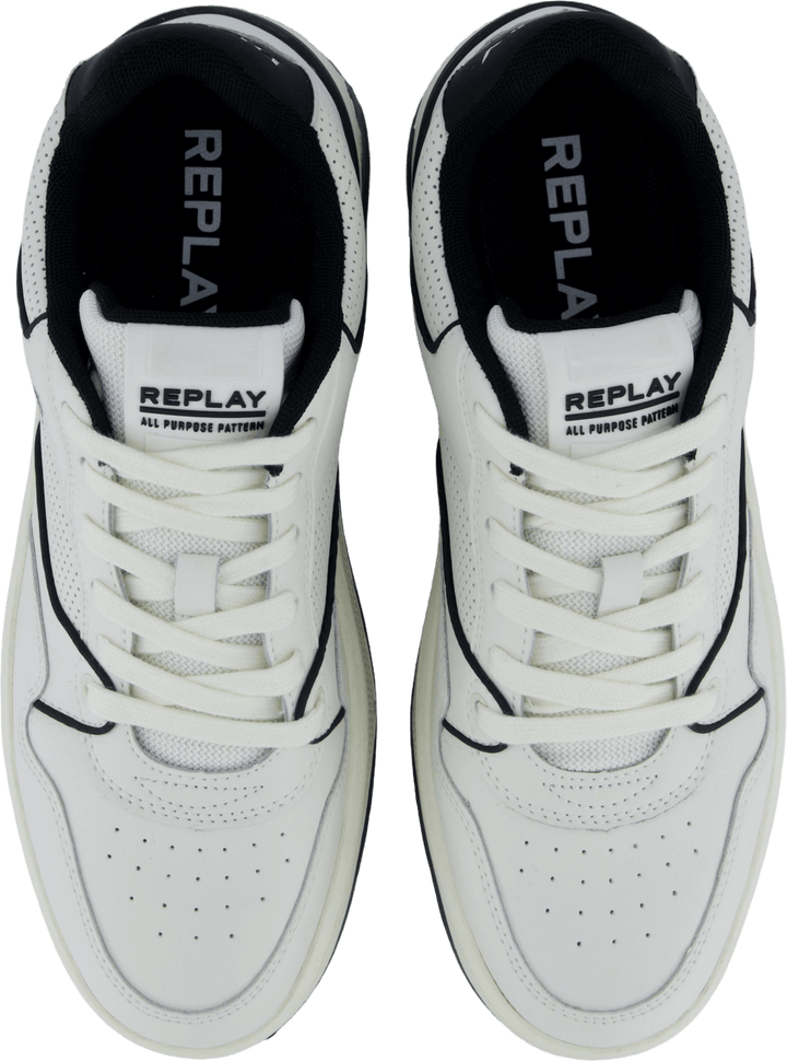 Gemini Punch Sneaker Off Wht/musta