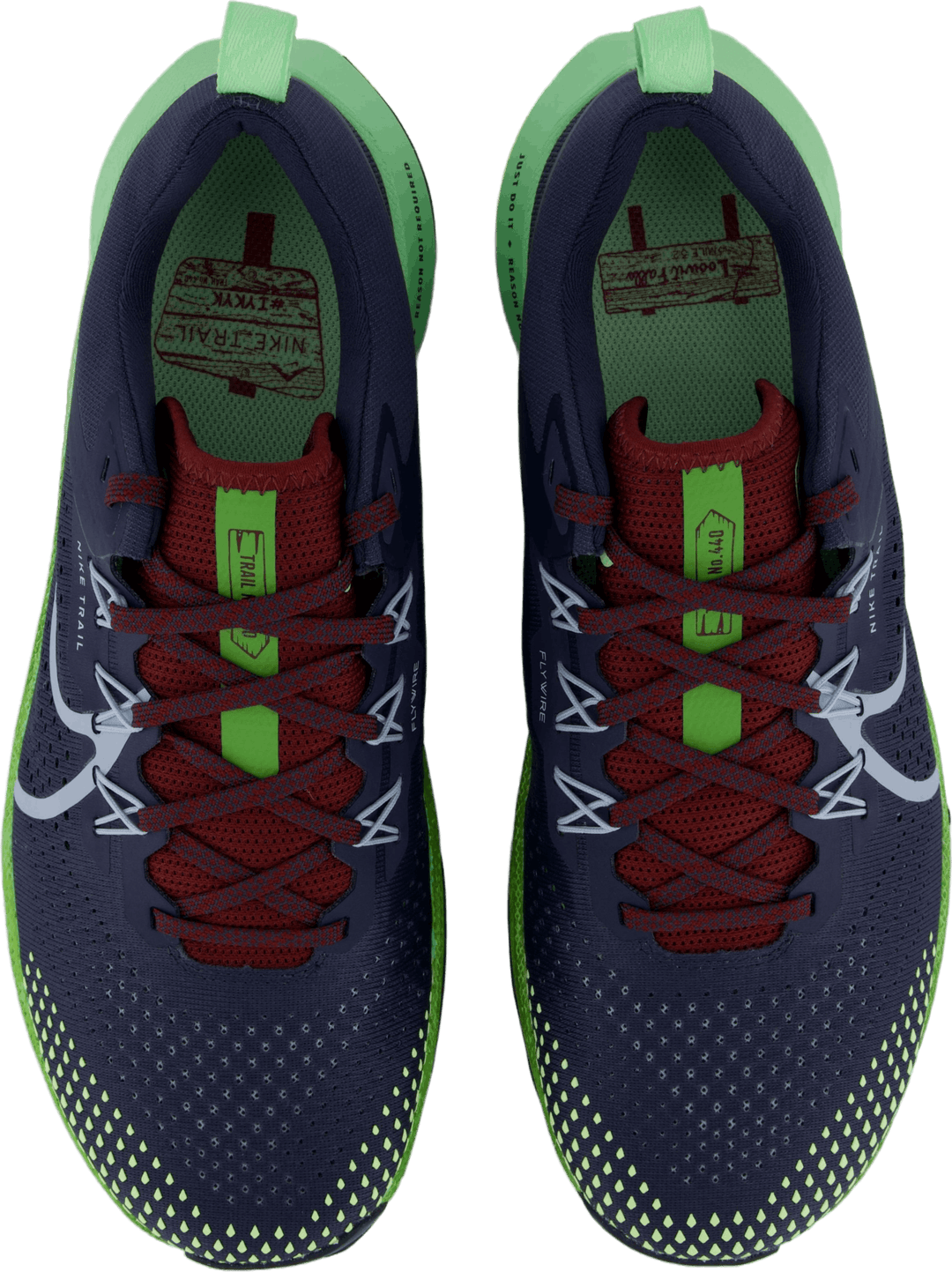 Nike Pegasus Trail 4 Pánské boty Tra Thunder Blue/lt Armory Blue-ch