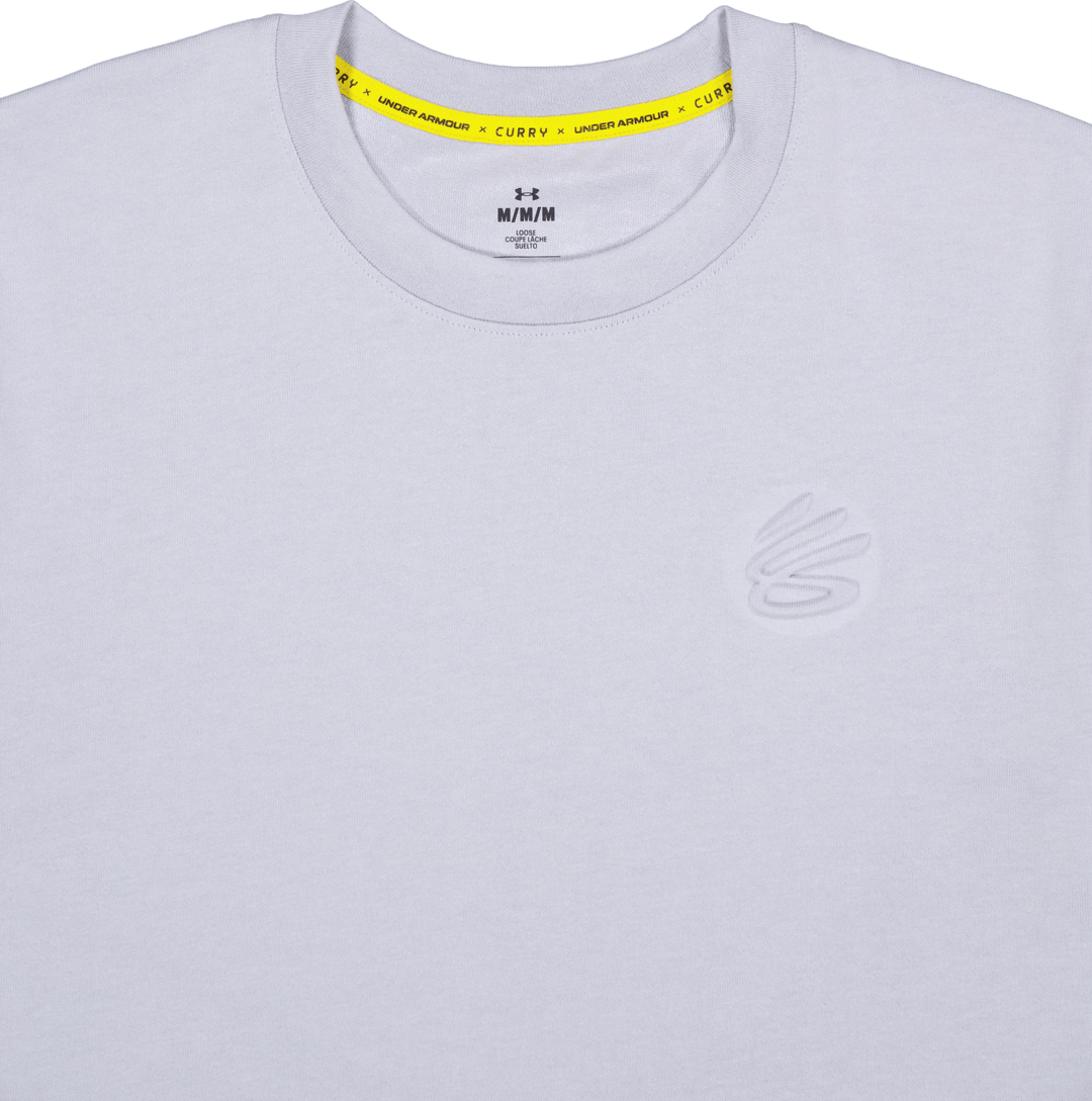 Curry Emboss Hw Tee Grå