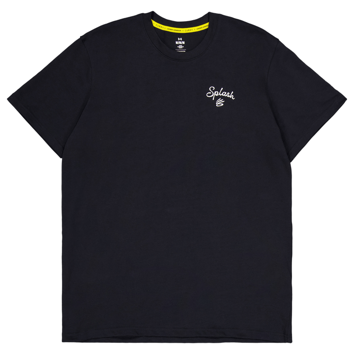 T-shirt Curry Emb Splash Noir