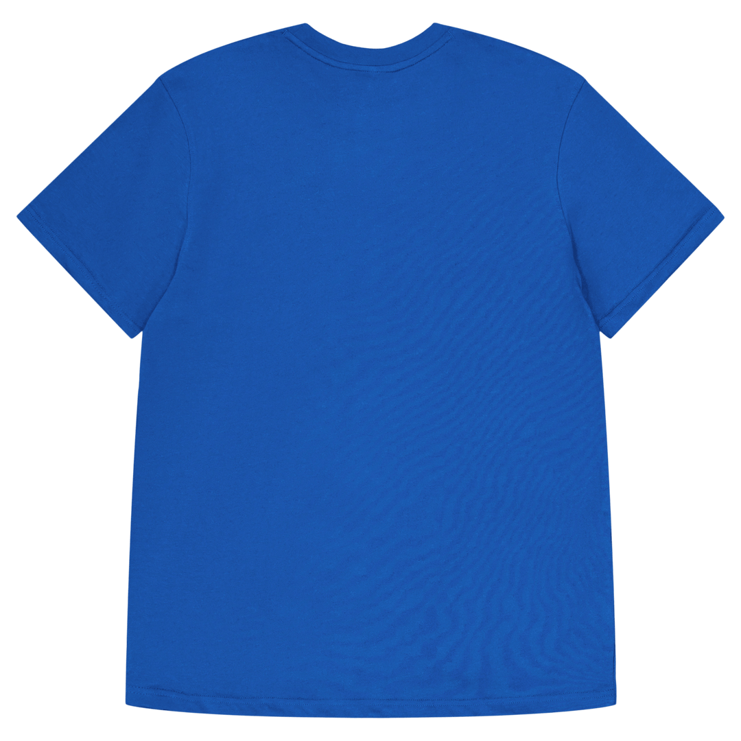 Curry Emb Splash T-shirt Varsity Blauw