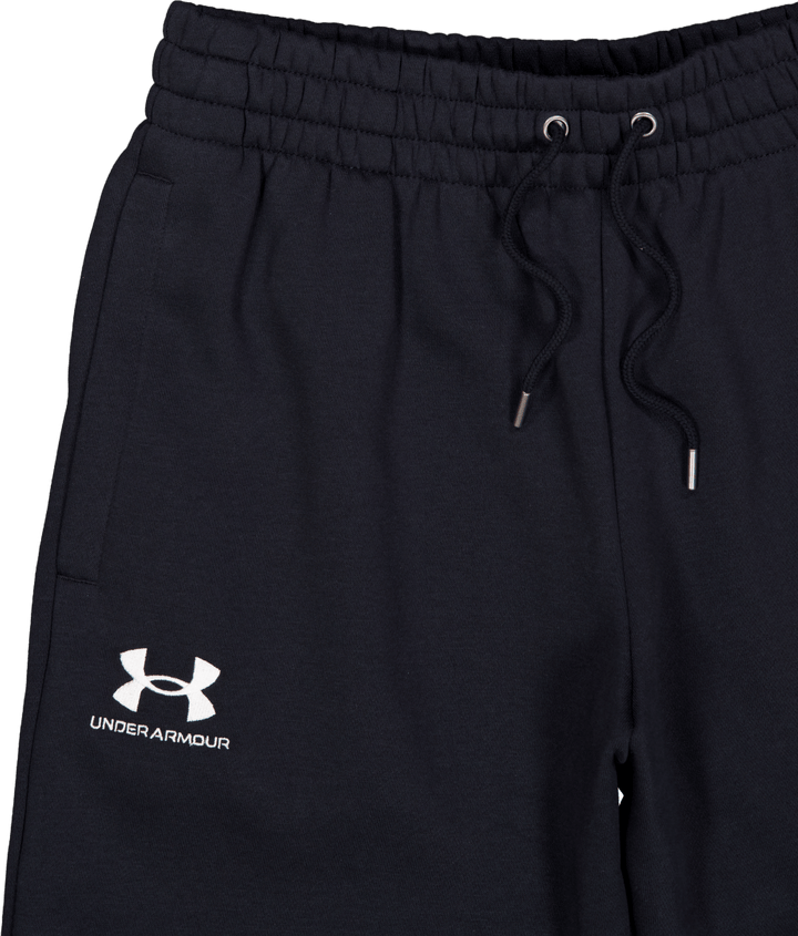 Ua Essential Fleece Shorts Black
