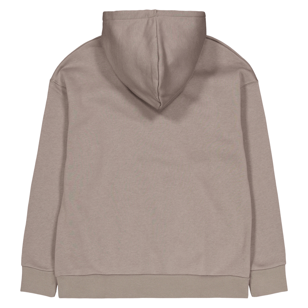 Mikina Essential Fleece Hoodie Brown