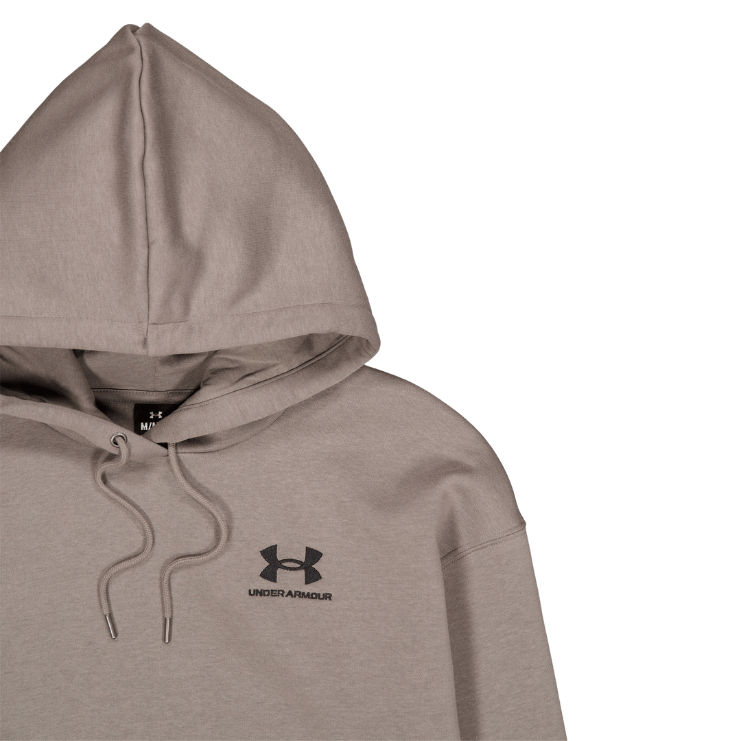 Mikina Essential Fleece Hoodie Brown