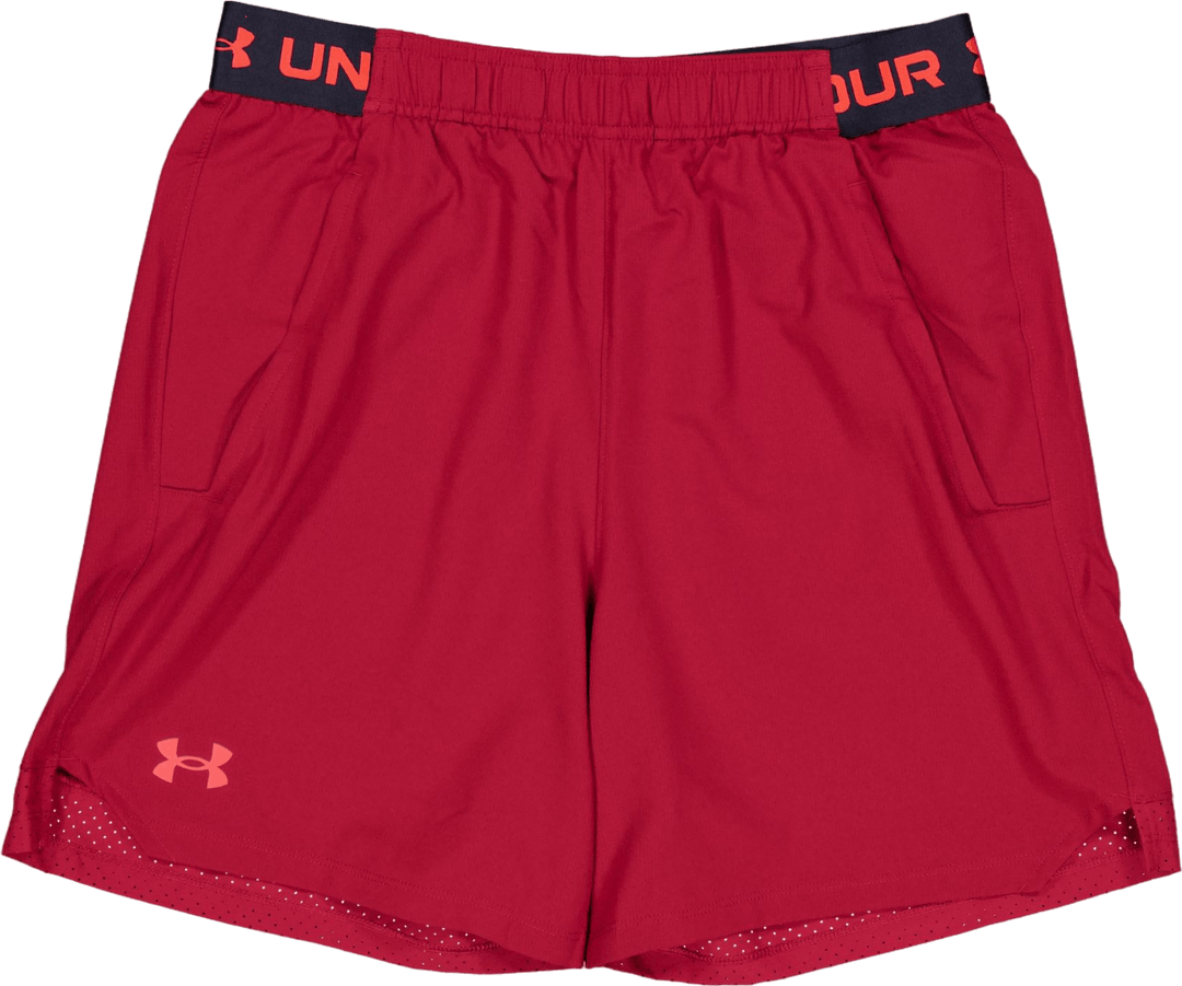 Ua Vanish Woven 6in Shorts Cardinal