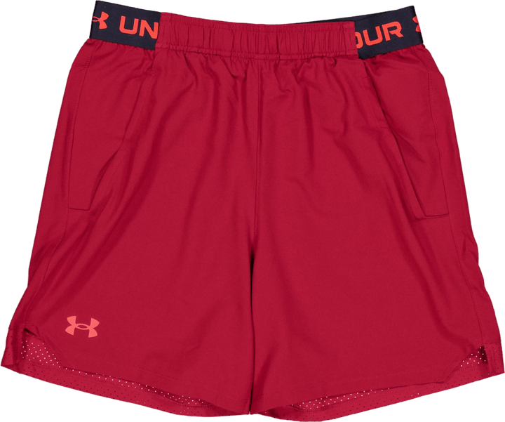 Ua Vanish Woven 6in Shorts Cardinal