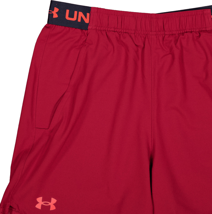 Ua Vanish Woven 6in Shorts Cardinal