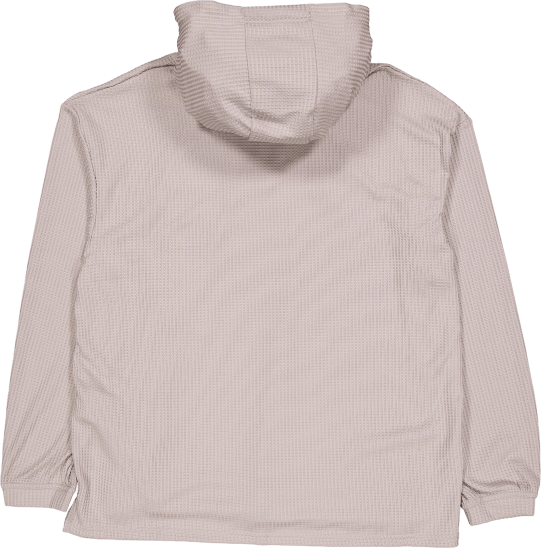Ua Rival Waffle Hoodie Taupe