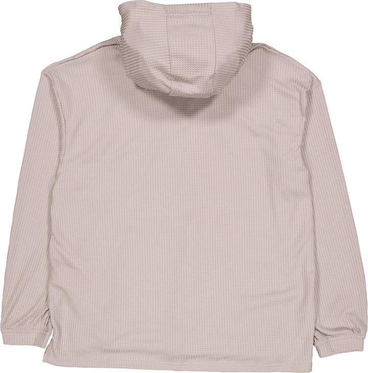 Ua Rival Waffle Hoodie Taupe