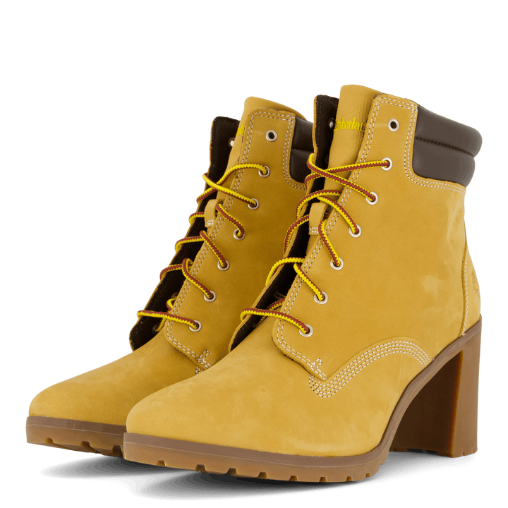 Boty Allington Mid Lace Up Wheat