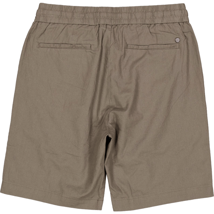 Pantaloncini Barcelona in cotone e lino verde polvere