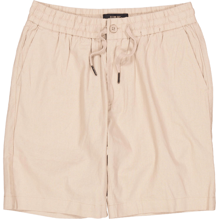Barcelona Cotton / Linen Short Khaki