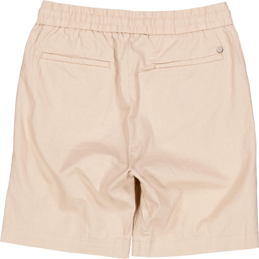 Barcelona Cotton / Linen Short Khaki