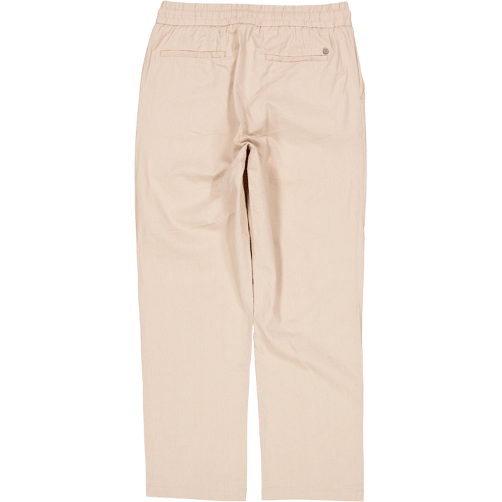 Barcelona Bavlněné / lněné kalhoty Khaki