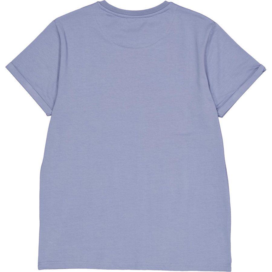 Basic Organic Tee Dusty Blue