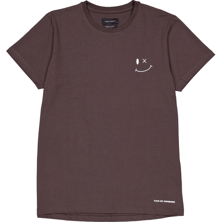 Patrick Organic Tee Dark Brown