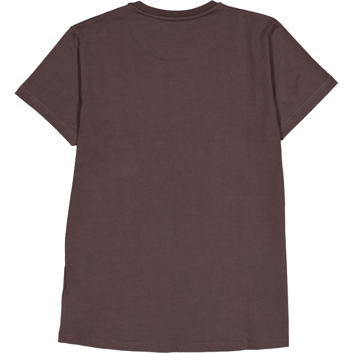 Patrick Organic Tee Dark Brown
