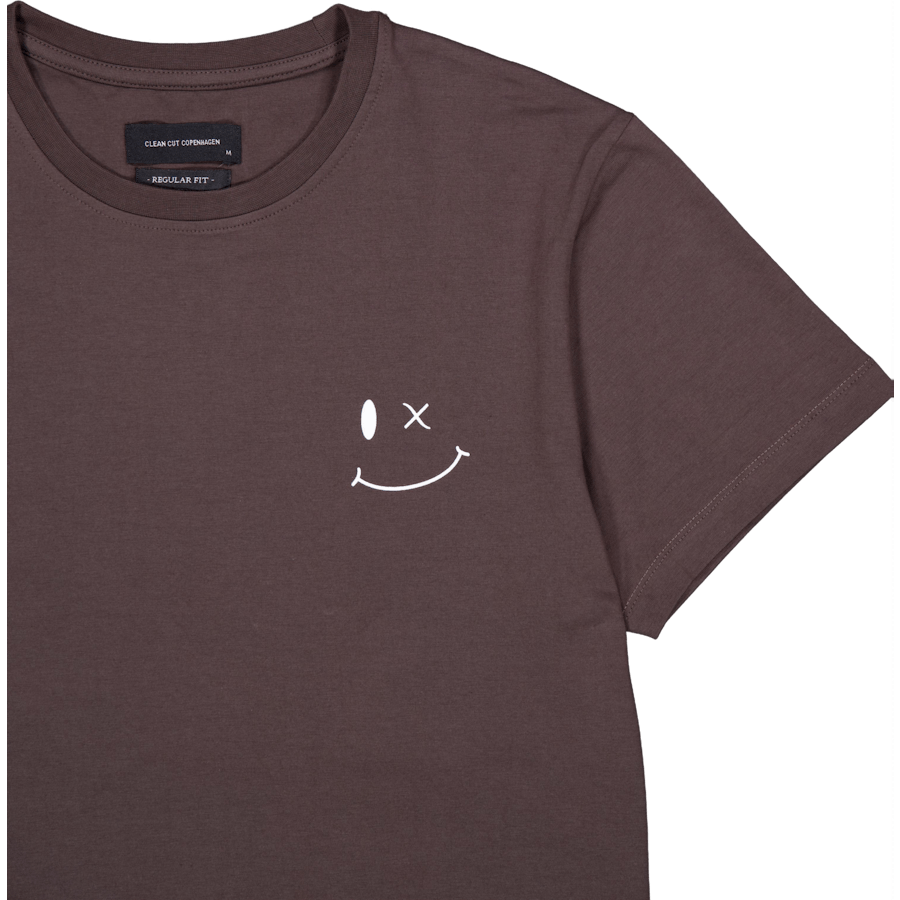 Patrick Organic Tee Dark Brown