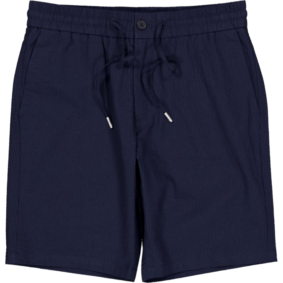 Barcelona Julius Seersucker Sh Navy