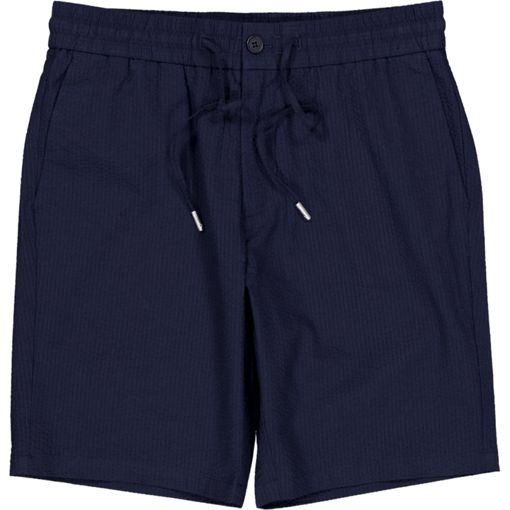 Barcelona Julius Seersucker Sh Navy