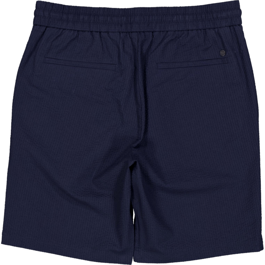 Barcelona Julius Seersucker Sh Navy