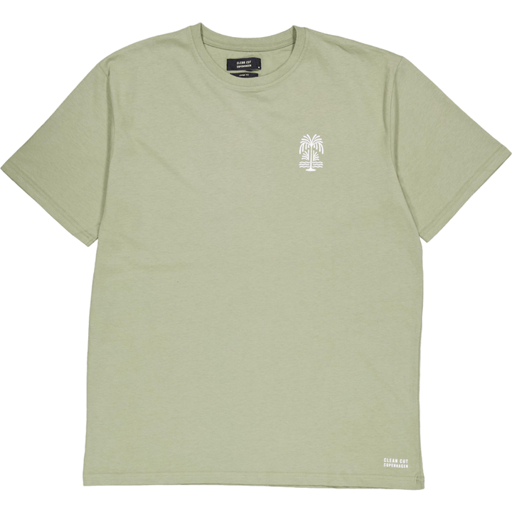 Augustus Organic Tee Dusty Green