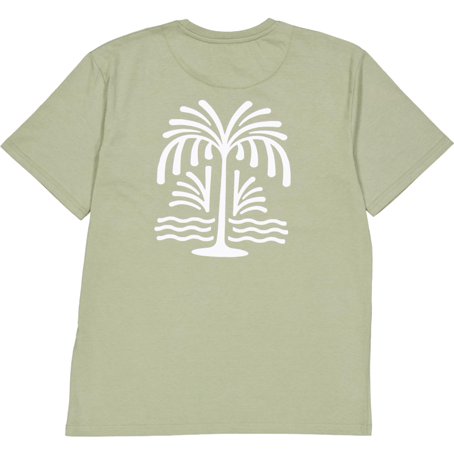 Augustus Organic Tee Dusty Green