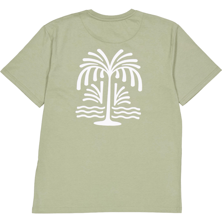 Augustus Organic Tee Dusty Green