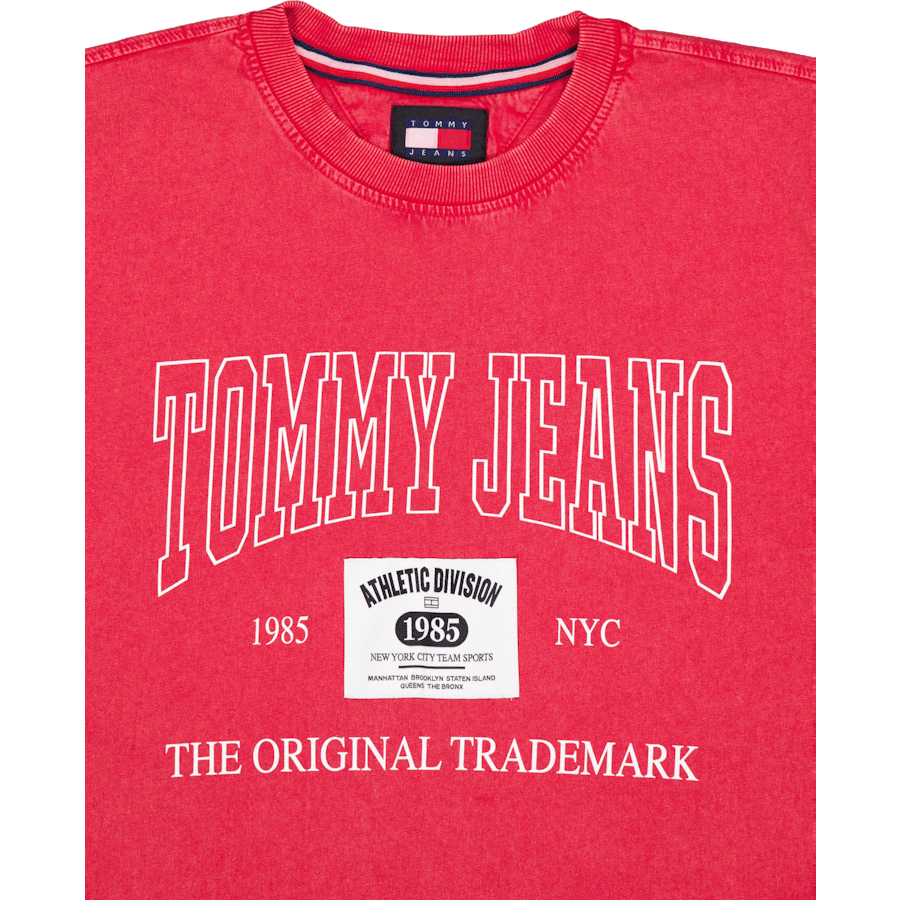 Tjm Reg Ss Archive Tee Ext Xnl-deep Crimson