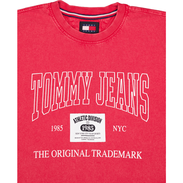 Tjm Reg Ss Archive Tee Ext Xnl-deep Crimson