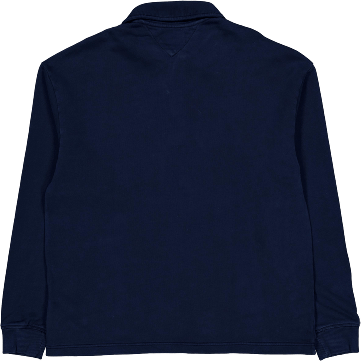 Tjm Rlx  S Classics 1/4 Zip Ex C1g-dark Night Navy