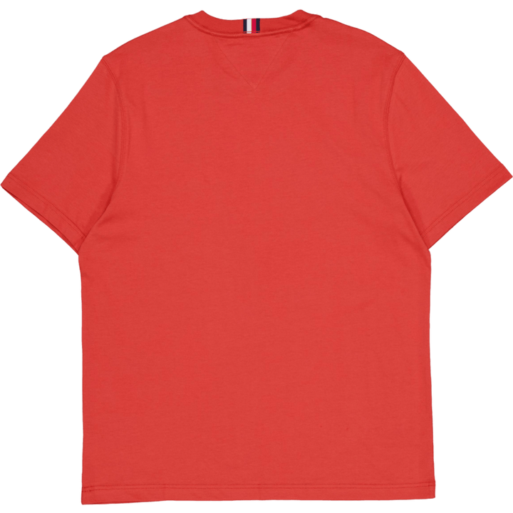 Hilfiger Kettenstich Tee Xm0-terra Rot