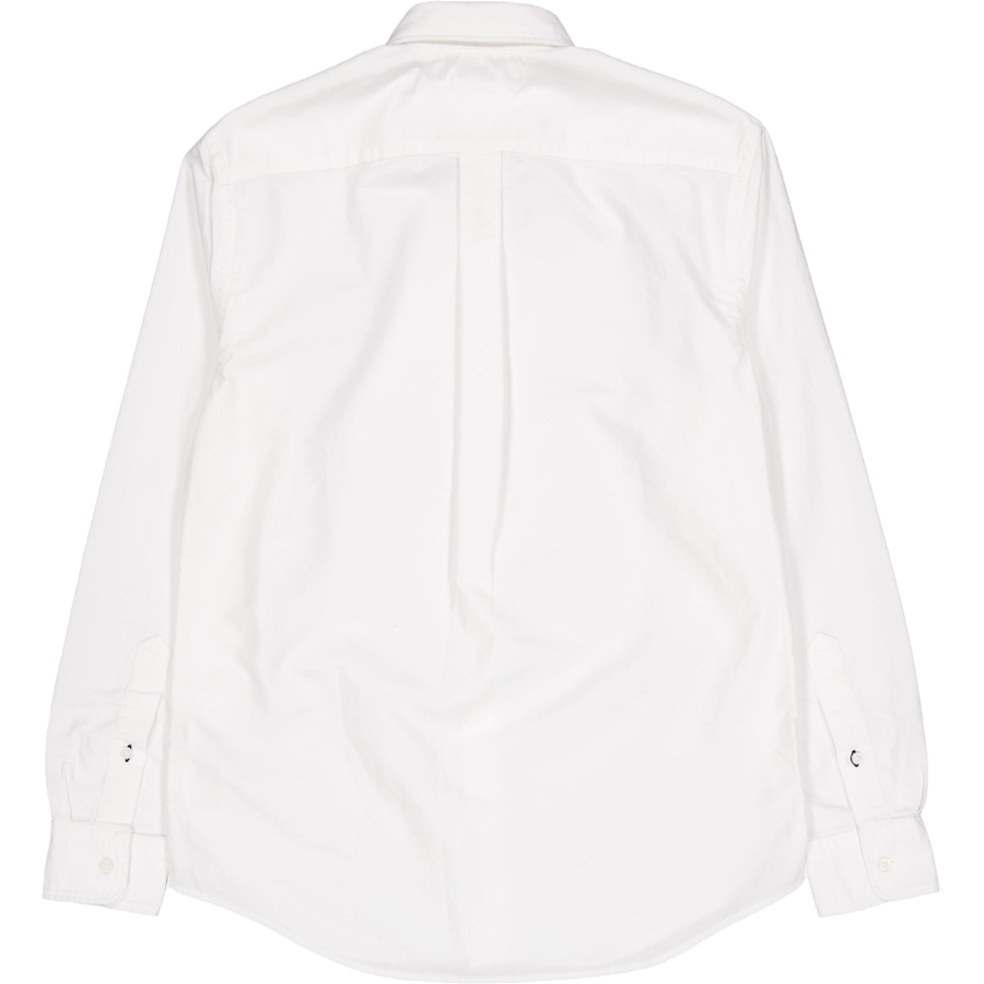 Solid Heritage Oxford Rf Skjorta Ycf-optic Vit
