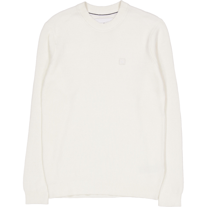 Ck Embro Badge Sweater Ybi-ivory
